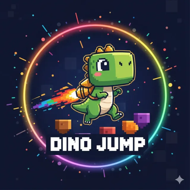 Dino Run mini game in Mythomon