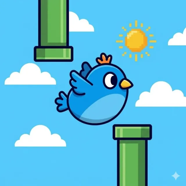 Sky Hop mini game in Mythomon