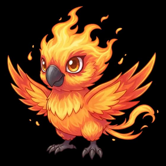 Blaze Hatchling, common Fire monster