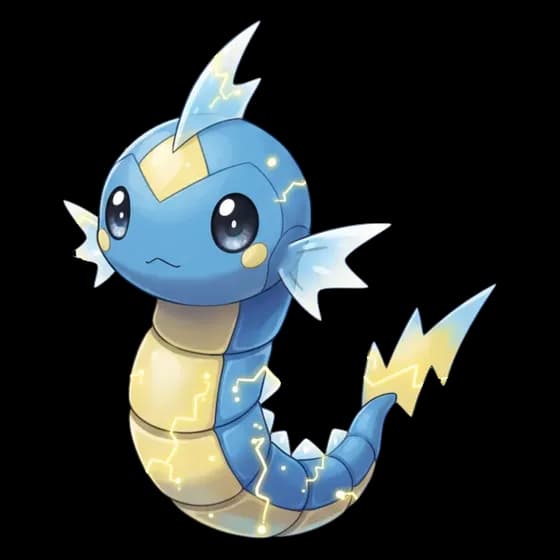 Electrowyrm, common Electric monster