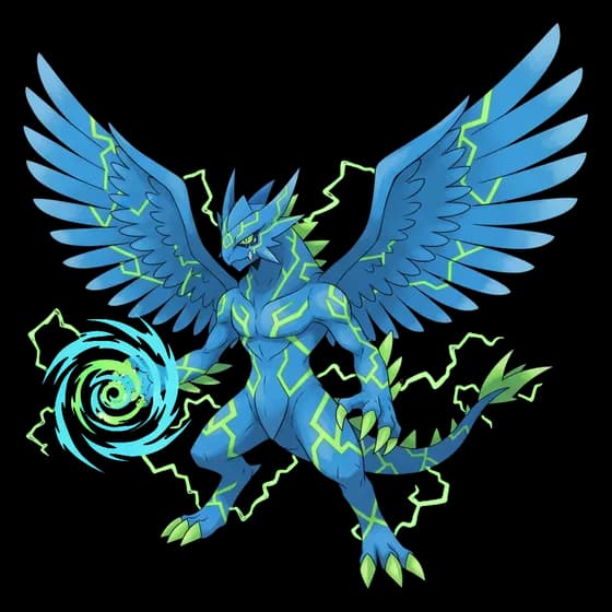 Thunderwing Draco, common Air monster